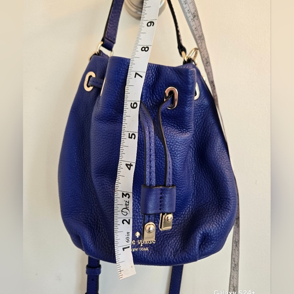 Kate Spade Royal Blue Small Bucket Bag Excellent condition! - Picture 7 of 11
